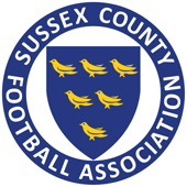 Значок федерация футбола Суссекс